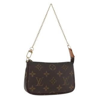Louis Vuitton Pre-owned Mini Bags, female, Brown, Size: ONE SIZE Pre-owned Mini Pouch