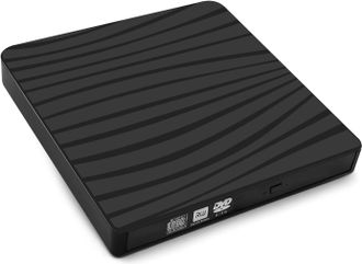 OEM Grabadora De Dvd Externa, Reproductor De Dvd Multifuncional Para Port&aacute;til Con Puerto Usb-c, Unidad Externa, 14x14x1,7 Cm - Crezuo