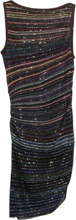 Missoni Gestreepte mini-jurk - Bruin