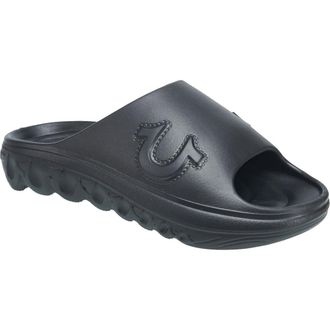 True Religion Tupac Molded Slide in Black at Nordstrom, Size 11