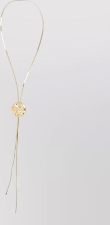 Federica Tosi gold-plated bronze lariat necklace
