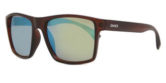 Sinner Grail SISU-850-40-08 Mens Sunglasses Brown Size 55