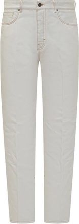 Givenchy Slim-fit Jeans, male, White, Size: W35 Couture Seam Jeans