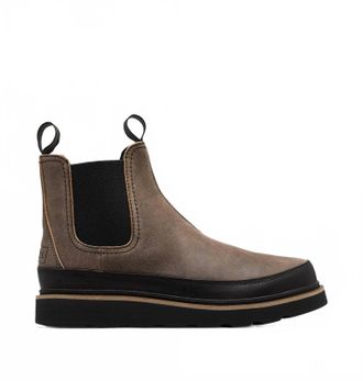Sorel Mens Slabtown 62 Waterproof Chelsea Boots In Canoe Black