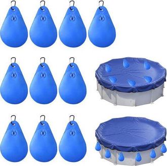 OEM Bolsas De Agua Resistentes Para Cubiertas De Piscina, 10 Piezas De Contrapesos Para Cerramientos De Piscinas Enterradas, Accesorios Para Cubiertas De 