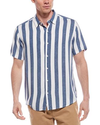 Endless Summer Stripe Button-Down Shirt