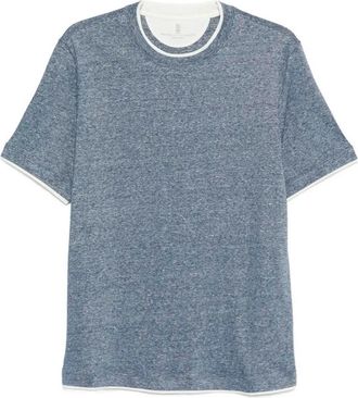 Brunello Cucinelli T-Shirt With Faux-Layering
