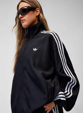 adidas Womens Firebird long track jacket