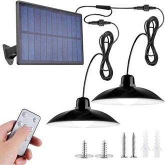 OEM L&aacute;mparas Colgantes Solares Led Para Exteriores Con Sensor De Movimiento Ajustable Alimentado Por Energ&iacute;a Solar Y Control Remoto, Resistentes Al Agua I