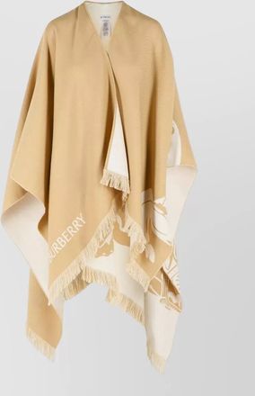 Burberry wool silk cashmere cape