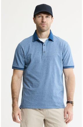 J.A.C.H.S. Luxe Brushed Knit Polo in Navy at Nordstrom, Size Xx-Large