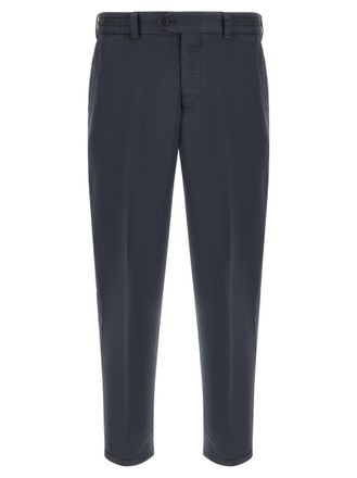Pantaloni Torino Blue Flat Front Pants