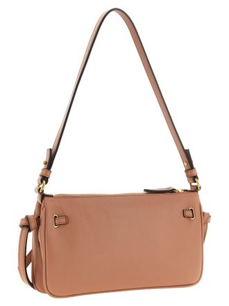 Chlo&eacute; Lambskin Leather Shoulder Bag - Brown