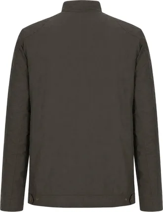Barbour Waxed Cotton Biker Jacket - Olive