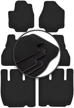 OEM Alfombrillas Premium Para Chrysler Pacifica Ii 7 Plazas (2017-)