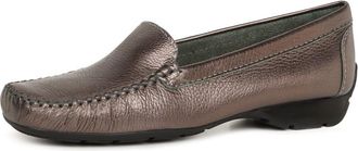 Charles Clinkard Maria LYA Sun II Womens Moccasins 4 UK Pewter