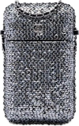 Chanel Pre-owned Phone Holder - - Pre-owned - Donna - Grigio - ONE SIZE