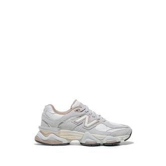 New Balance Fitness, Dames, Wit, 38 1/2 EU, Su&egrave;de, 9060 Su&egrave;de en Mesh Sneakers