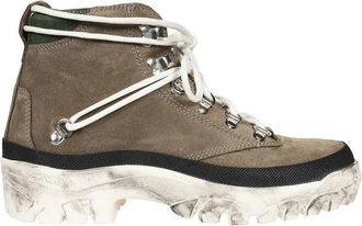 Reese Cooper Leren veterschoenen - Heren - Veterlaarzen - Groen - 40 EU - Leer - Schoenen