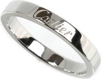 Cartier Platinum 950 Band Ring (Pre-Owned)