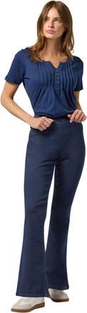 M&Co Womens Blue Bootcut Jeggings - Womens