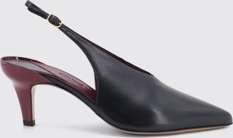 Chlo&eacute; D&eacute;collet&eacute; slingback Suzie in pelle con tacco medio e punta a mandorla