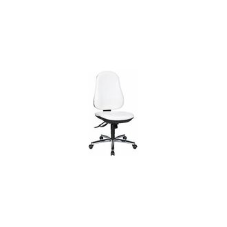 Topstar Silla Giratoria Support Sy Tapizado De Piel Sint&eacute;tica Blanco