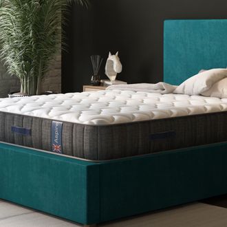 Aspire Home Accents Medium Comfort Hybrid Pocket Mattress in White | Size: Small Single