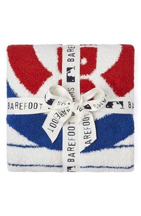 Barefoot Dreams x MLB CozyChic Stroller Blanket in Cubs Multi at Nordstrom