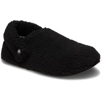 Crocs Classic Cozzzy Slipper Polyester Dames Zwarte Slippers