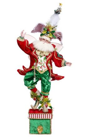 Mark Roberts Christmas Party Fairy Stocking Holder in Green at Nordstrom