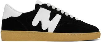 スニーカー MSGM SUEDE TRAINERS SNEAKERS Light blue Retrò Trainer sneakers in 