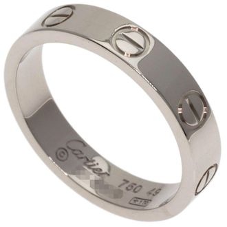 Cartier White Gold (18K) Band Ring (Pre-Owned)