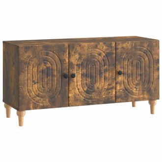 vidaXL Mueble De Tv Roble Ahumado 99 X 34,5 X 50 Cm Vidaxl