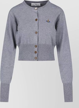 Vivienne Westwood cashmere-blend cropped crewneck cardigan