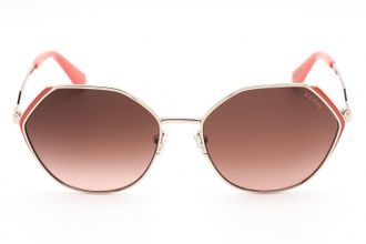 Guess GU7842 Gradient Lens Round Sunglasses - Gold