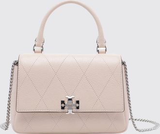 Tory Burch Mini borsa Charlie in pelle matelass&eacute; con tracolla a catena