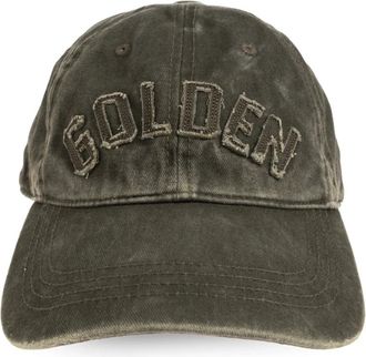 Golden Goose Journey Baseball Cap - unisex - Petten - Groen - ONE Size - Katoen - Accessoires