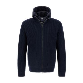 Herno Blauwe Sweaters voor Mannen - Heren - Truien - Blauw - Maat: L
