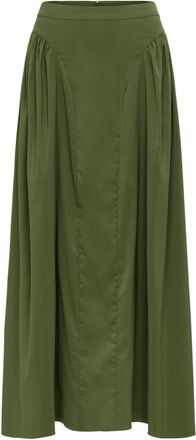 Azeeza Gonna midi Seraphine - Verde