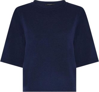 Bruuns Bazaar Donna, Maglie, Blu, L, new