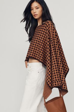 Mare Mare Printed Swing Poncho Top