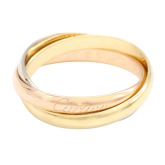 Cartier Gold Silver Yellow Gold (18K) Pink Gold (18K) White Gold (18K) Band Ring (Pre-Owned)