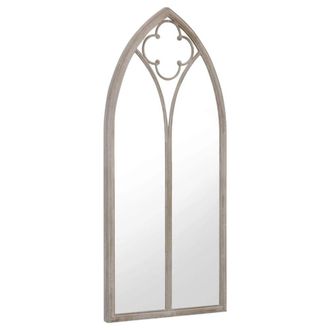 Berkfield Home Mirror Sand 70x30 cm Iron for Indoor Use in Cream