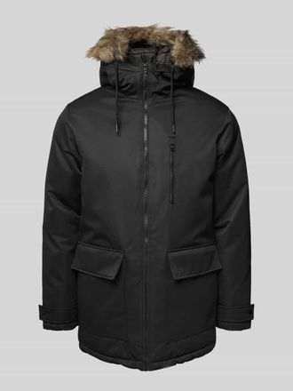 Jack & Jones Jack & Jones Regular Fit Parka mit Kapuze Modell CHARLIE in Black, Gr&ouml;&szlig;e S