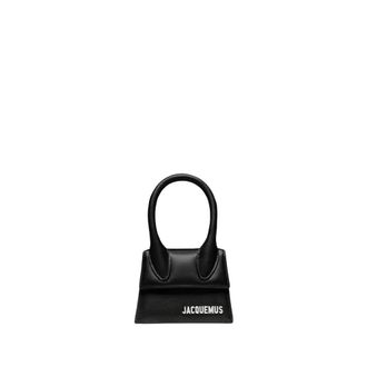 Jacquemus Le Chiquito Homme Leather Bag - male - Jacquemus - Handbags - Black - ONE SIZE - Bags