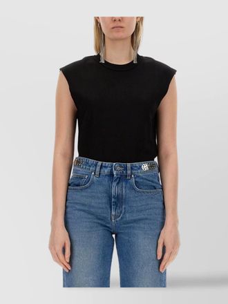Paco Rabanne short sleeve cotton t-shirt