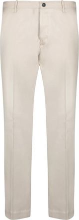 Nine In The Morning Giove S76 - Heren - Chinos - Beige - L - Linnen - Broeken