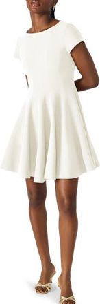 Steve Madden Nili Fit & Flare Minidress in Antique at Nordstrom, Size 14