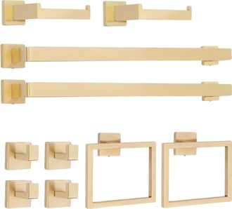 OEM Conjunto De Accesorios De Ba&ntilde;o, De Montaje En Pared, Dise&ntilde;o Moderno En Acero Inoxidable